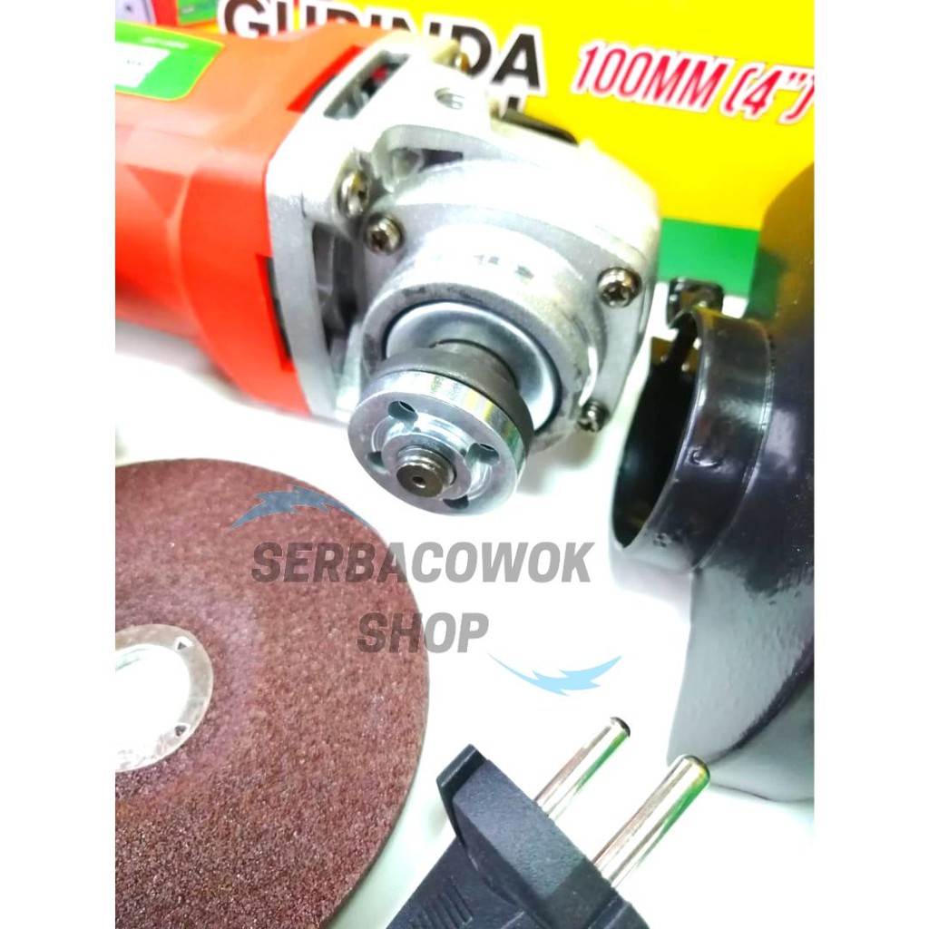 Promo Mesin Gerinda Grinda Tangan 4 Inch Sellery Top Switch 07-404 Termurah Berkualitas