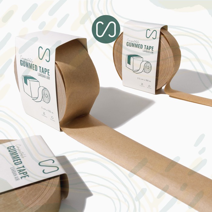 

Update Gummed Tape / Selotip Kertas Air Promo