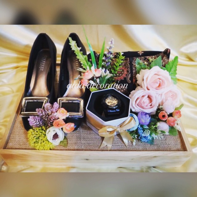 Seserahan rustic / seserahan box kayu