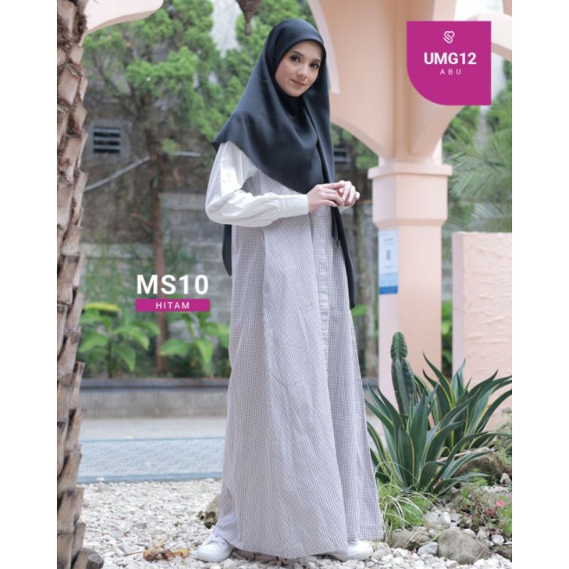 GAMIS TERBARU UKHTI UMG12 | Ukhti Munira Gamis Bahan Katun Jepang Limited Edition Busui Friendly Gam