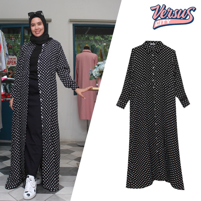 Versus City Outer Dot Black