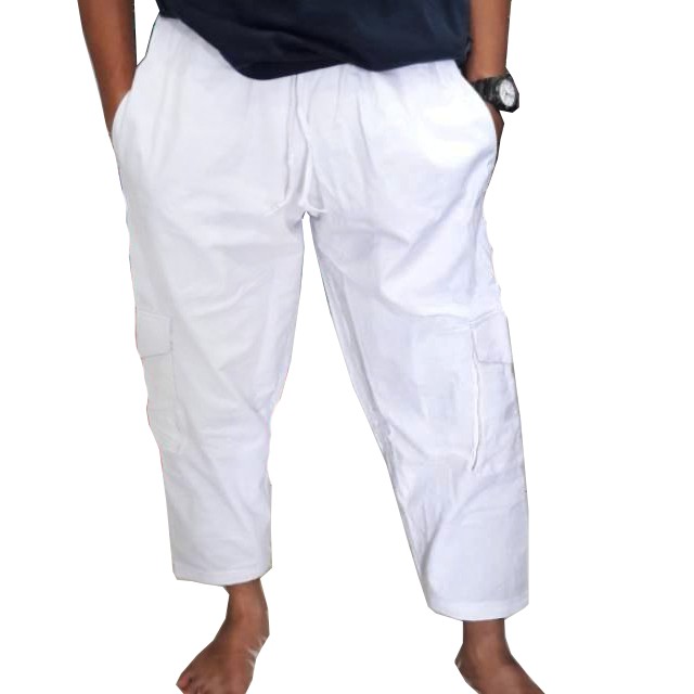  Celana  Panjang Motol Celana  Haji dan Umroh Pangsi  Putih  