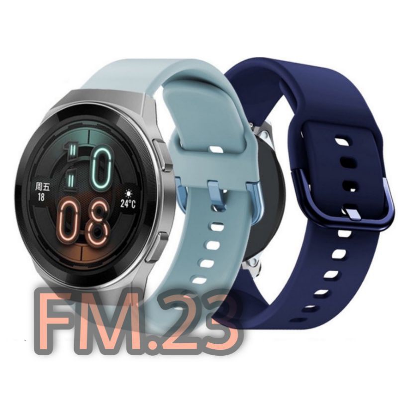 STRAP SILIKON BAND TALI JAM TANGAN RUBBER WATCH BAND HUAWEI WATCH GT 6 46MM PRO 5 4 3 2 1 2E PRO 46M