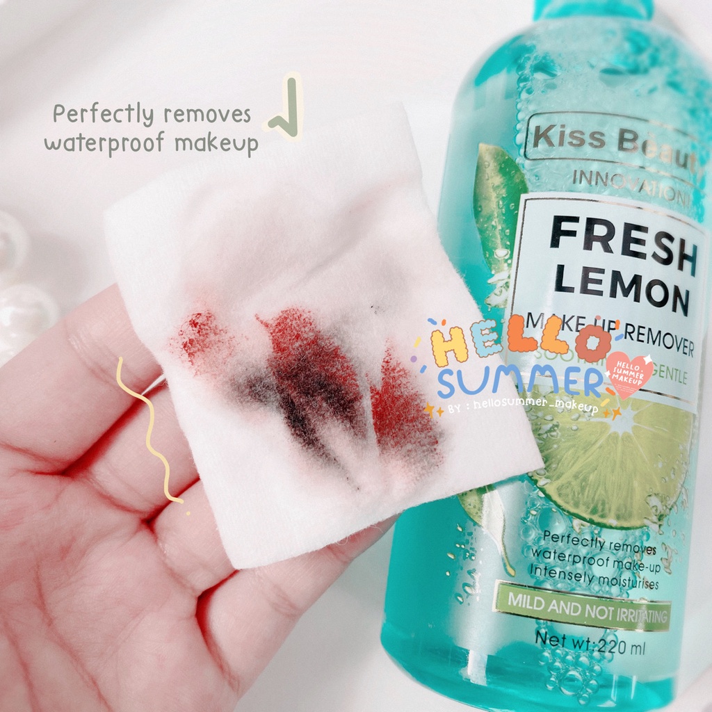 KBEAUTY - Fresh Lemon Makeup Remover / Micellar Cleansing Water 220ml