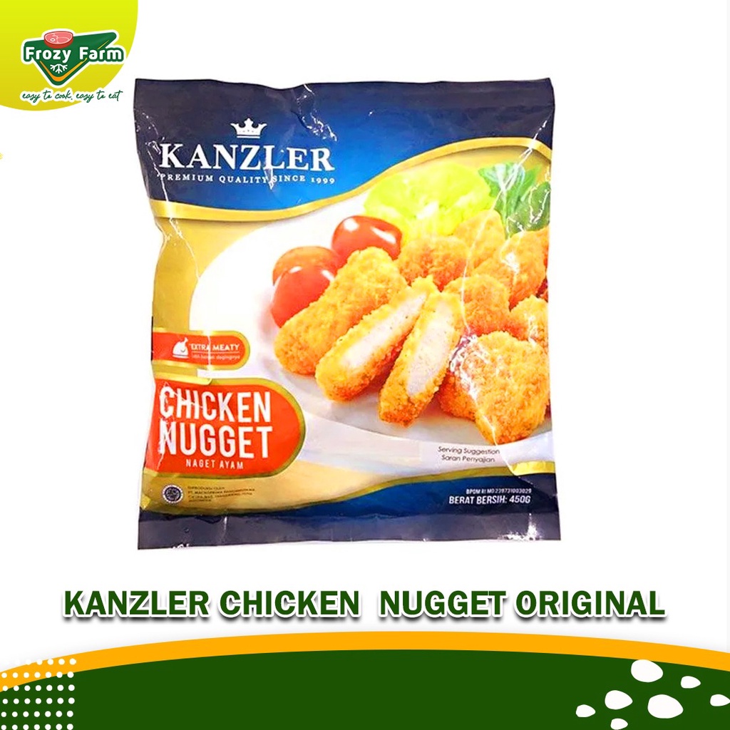 

Kanzler Chicken Nugget 450 Gram