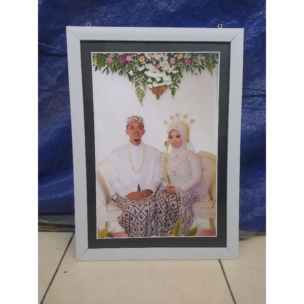 PIGURA UKURAN 40 X 60 PAJANGAN FOTO HIASAN KELUARGA poster foto ulama