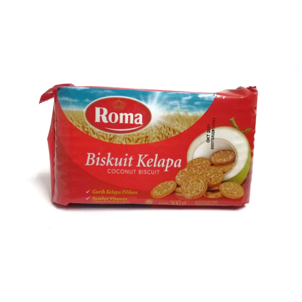 

Roma Biskuit Kelapa Coconut 300gr