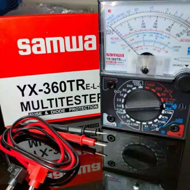 REDY MULTIMETER MULTITESTER SAMWA YX-360TR AVOMETER VOLTMETER