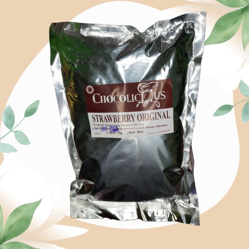 

bubuk chocolicius stroberi 500gr