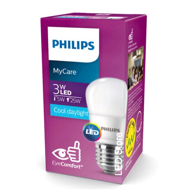 Jual Lampu Bohlam Led Philips 3 Watt Putih Cool Daylight 3w 3 W 3watt