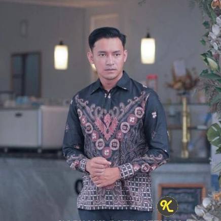 Baju Set Couple Kebaya Modern Batik Kebaya Couple Tunangan Lamaran Wisuda Kondangan - Megan