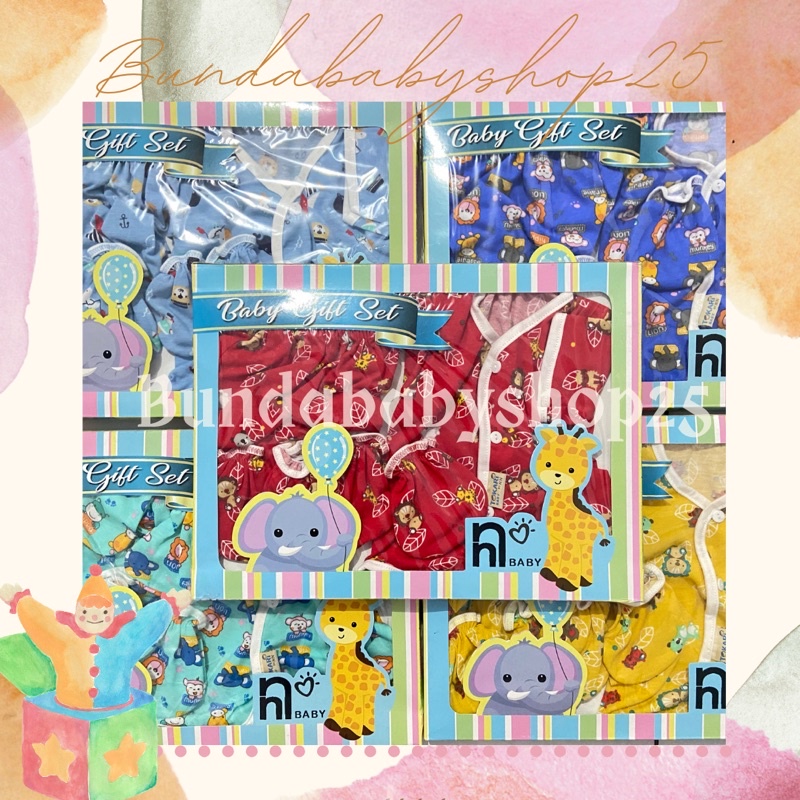 [Makassar] Baju Box Set bayi newborn,Baju Bayi newborn set #Bundababyshop25