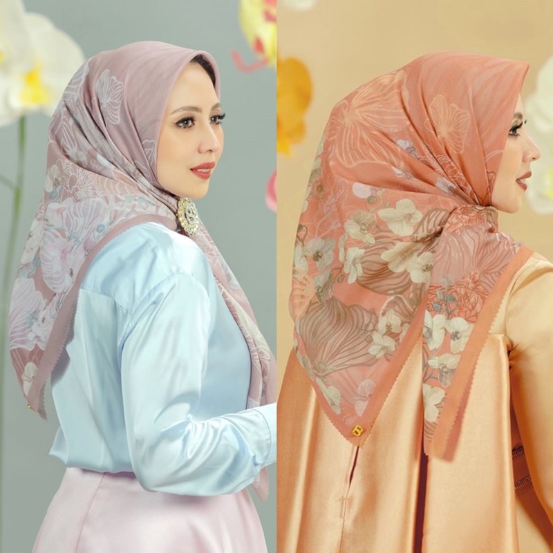 The Orchid Extended Buttonscarves x Sarah Sofyan