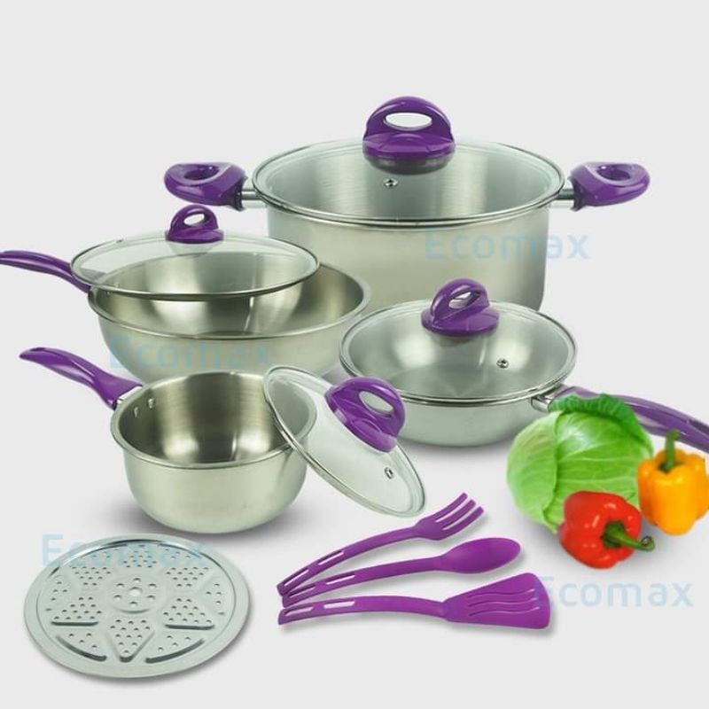 SA K 5277 Panci Set Cookware 12 Pcs (bisa untuk Hadiah/Kado)