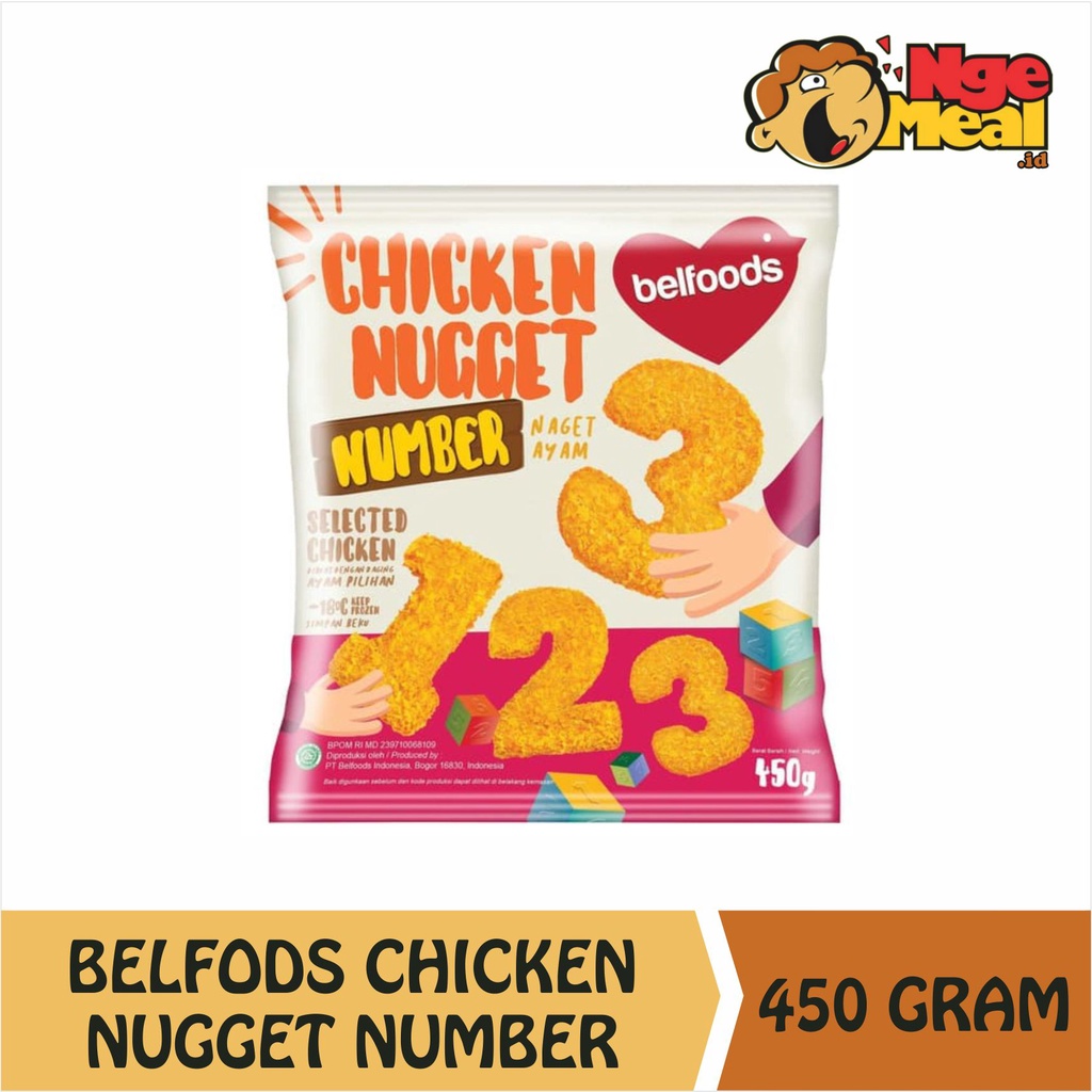 

BELFOODS Favorite Chicken Nugget Number 450 Gr