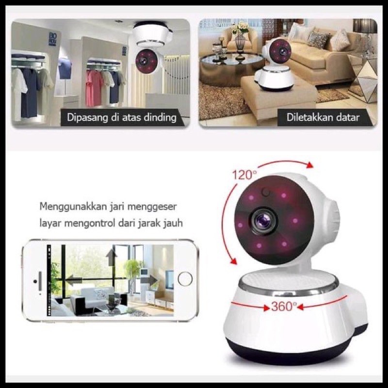 Promo IP CAMERA CCTV WIFI NON ANTENA