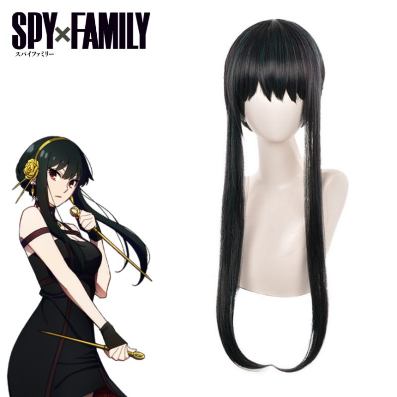 Wig Yor Forger Anime Manga Spy X Family Cosplay