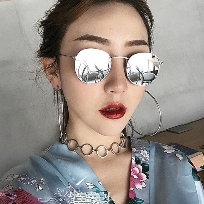 Ready Stok Original - Kacamata Gaya Wanita Pria - Kacamata Fashion Retro Bingkai Ringan - Full Hitam