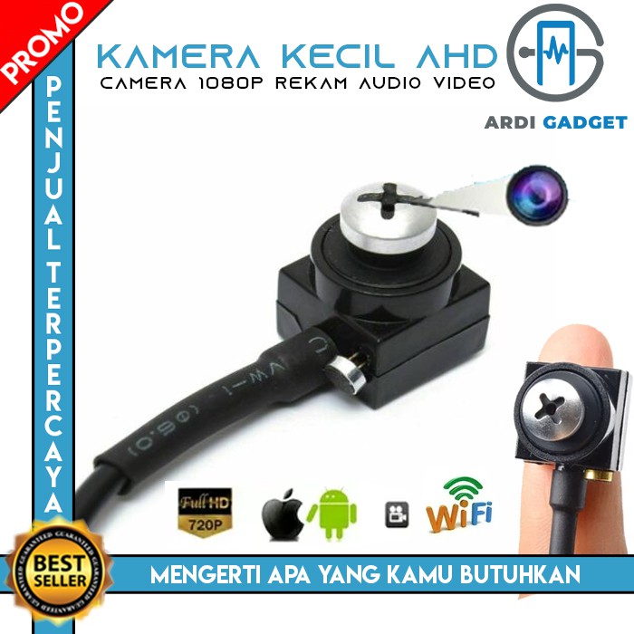 Kamera Kecil Ahd Camera 1080p Bisa Rekam Audio Video Shopee Indonesia