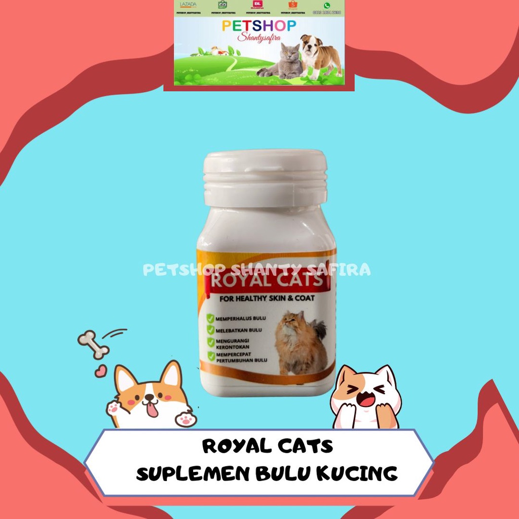 VITAMIN BULU &amp; KULIT KUCING ROYAL CATS