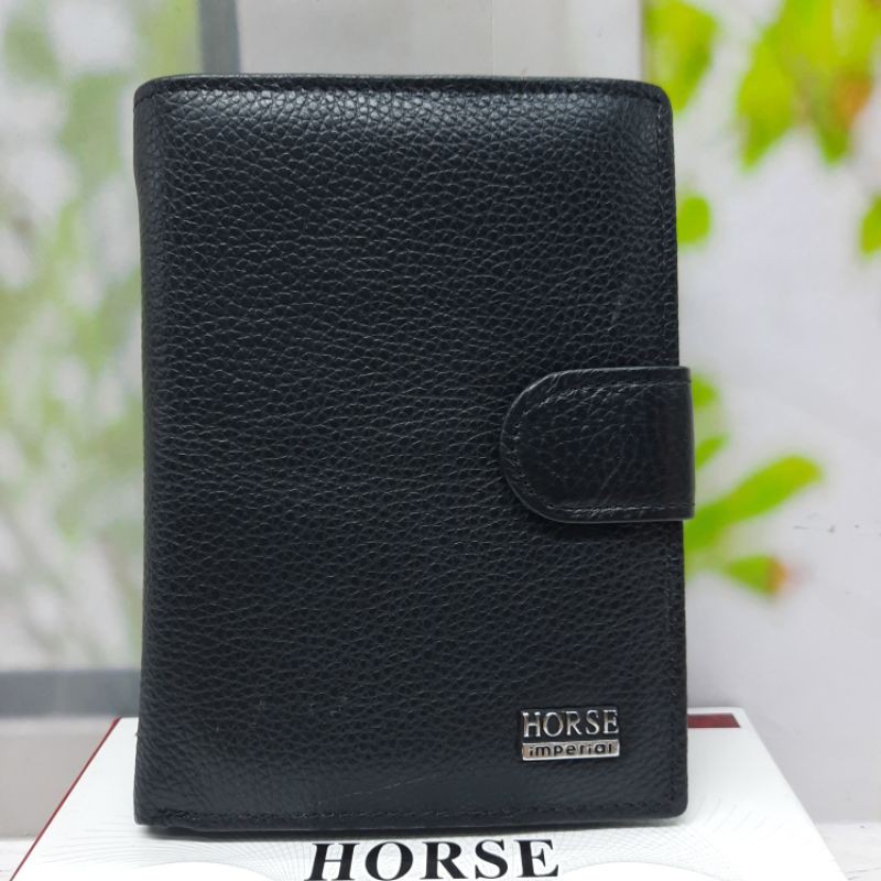 DOMPET PRIA WANITA KULIT IMPERIAL HORSE KANCING UKURAN SEDANG