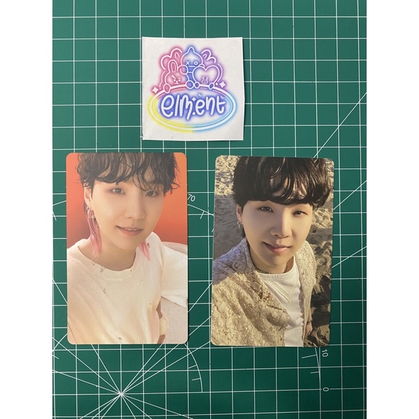 PHOTOCARD PC SUGA YOONGI BUTTER PEACHES CREAM