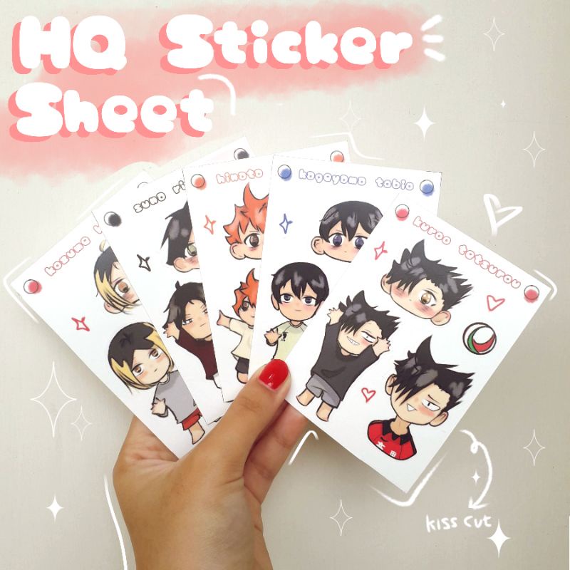 

Haikyuu Sticker Sheet by hiryoa