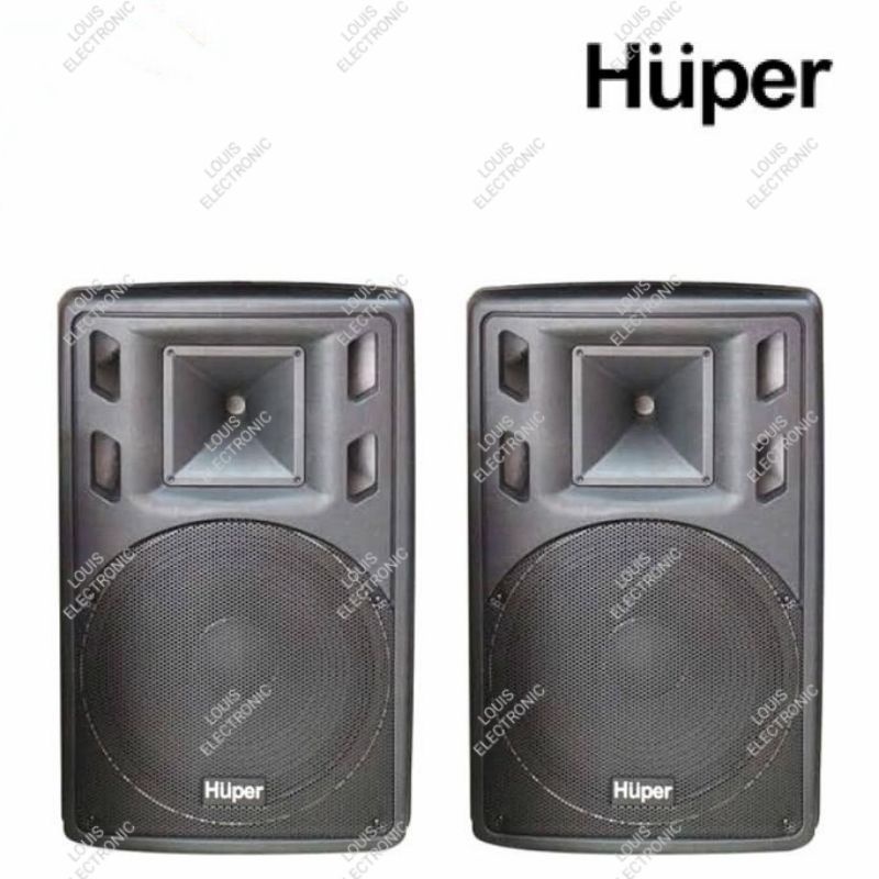 Speaker Aktif HUPER 15HA400 15 HA400 15HA 400 15 Inch ORIGINAL ( 2Pcs )
