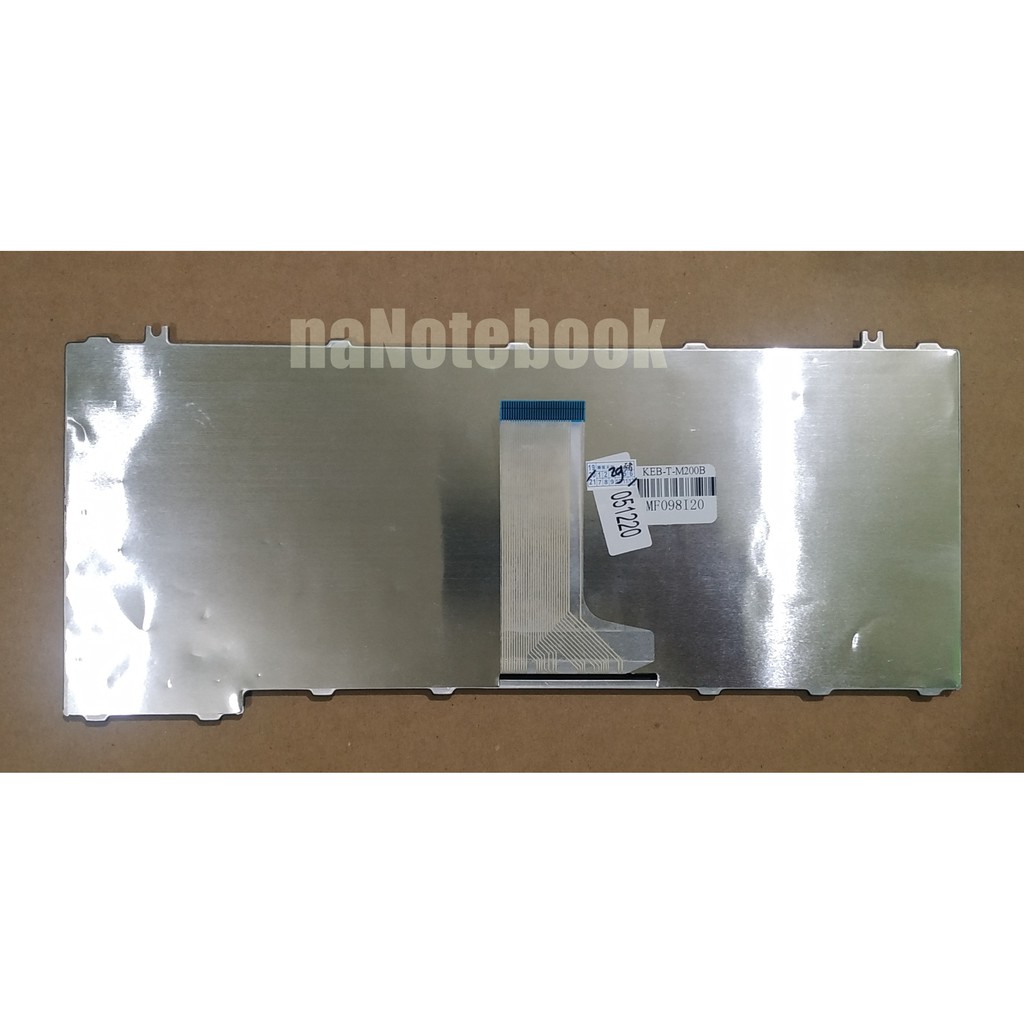 keyboard toshiba Satellite L510 L310 L510 L522 SERIES warna HITAM