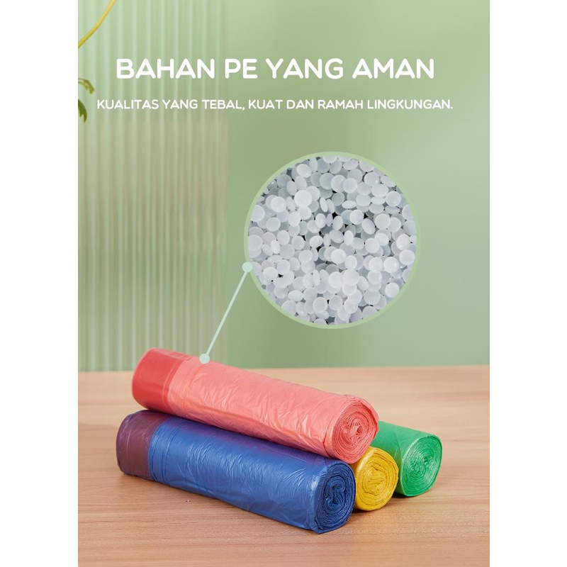 Samono Kantong Plastik Sampah Anti Bocor Plastik Tempat Sampah Tebal Kuat dan Elastis SGB002 - Acc Plus