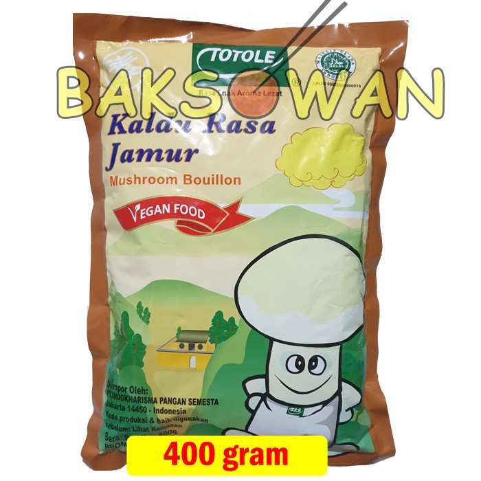 

Terlaris Totole Kaldu Jamur / Kaldu Rasa Jamur TOTOLE 400gr