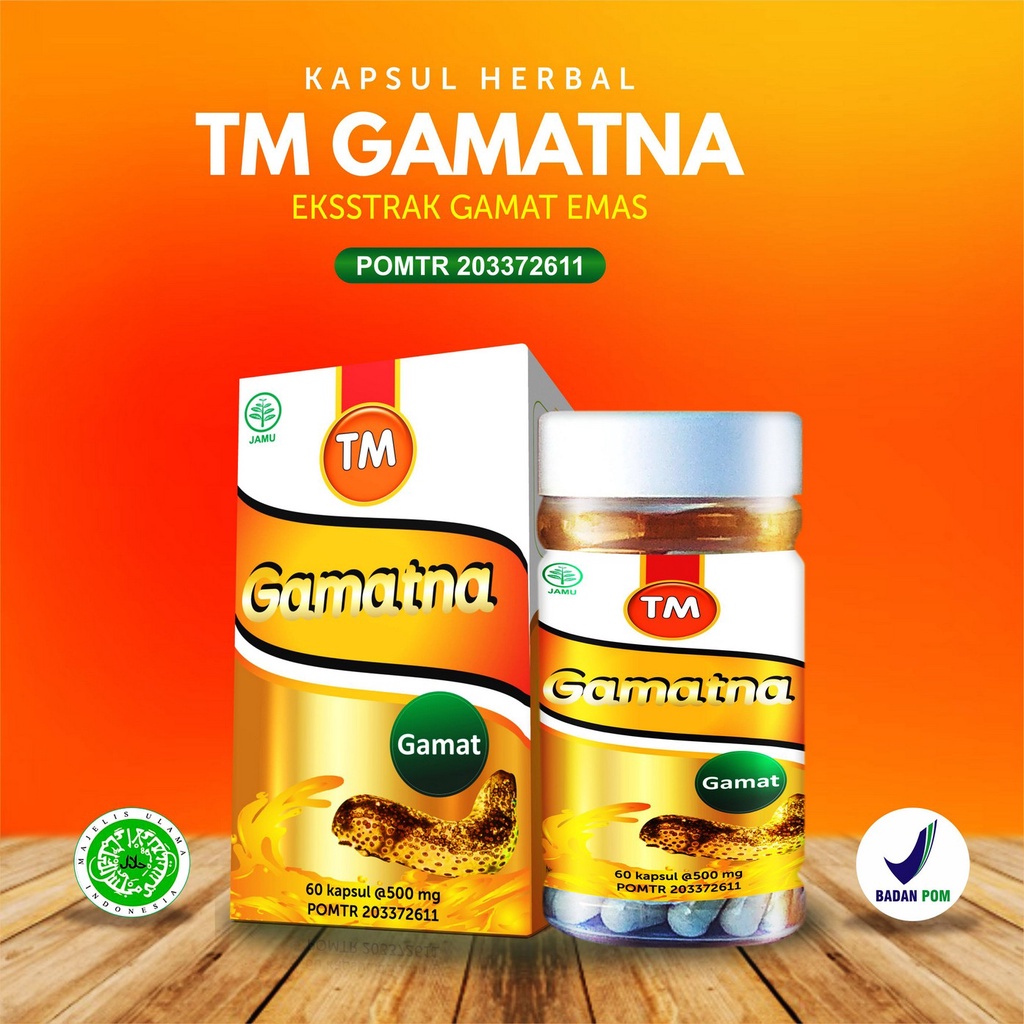 TM GAMATNA | KAPSUL EKSTRAK GAMAT TERIPANG UNTUK MEMPERCEPAT PENYEMBUHAN LUKA