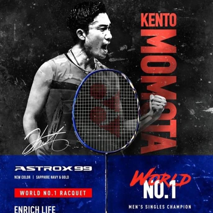 RAKET BADMINTON YONEX NEW ASTROX 99 NEW COLOUR BLUE +GRIP DAN TAS SDFS6546D