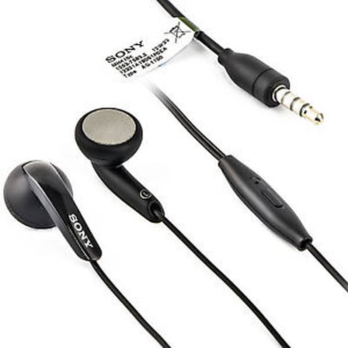 HEADSET HANDSFREE EARPHONE HANDFREE SONY MH410C Z1 Z2 Z3 MINI COMPACT ORIGINAL SONY XPERIA