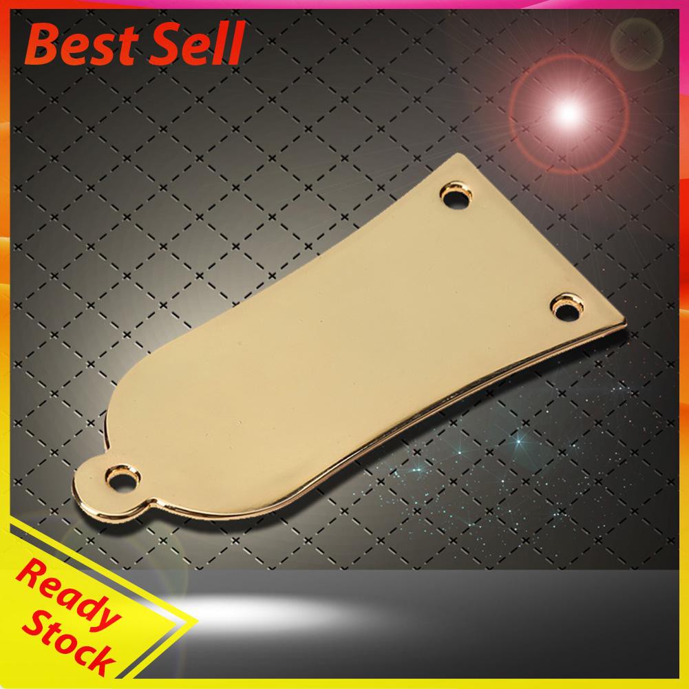 Cover Truss Rod 3 Lubang Bahan Metal Untuk Gitar Elektrikbass
