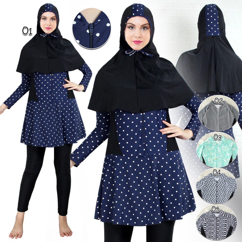 Baju Renang Nuslim Dewasa Ukuran Jumbo Motif Corak Baju Renang Nuslim Dewasa Ukuran Jumbo Motif Corak