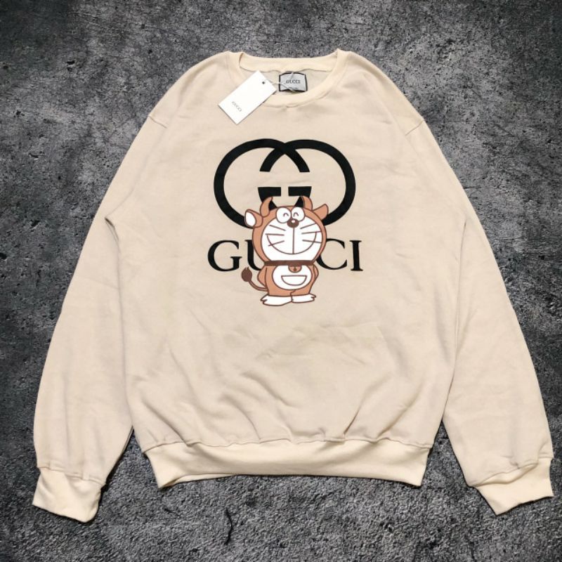 CREWNECK GUCCI DORAEMON CREAM | OUTERWARE | SWEATER