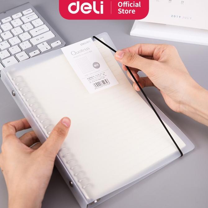 

BISA BAYAR DITEMPAT Deli Loose-Leaf Buku Notebook spiral A5 60 lembar HA560 TERJAMIN Kode 1269