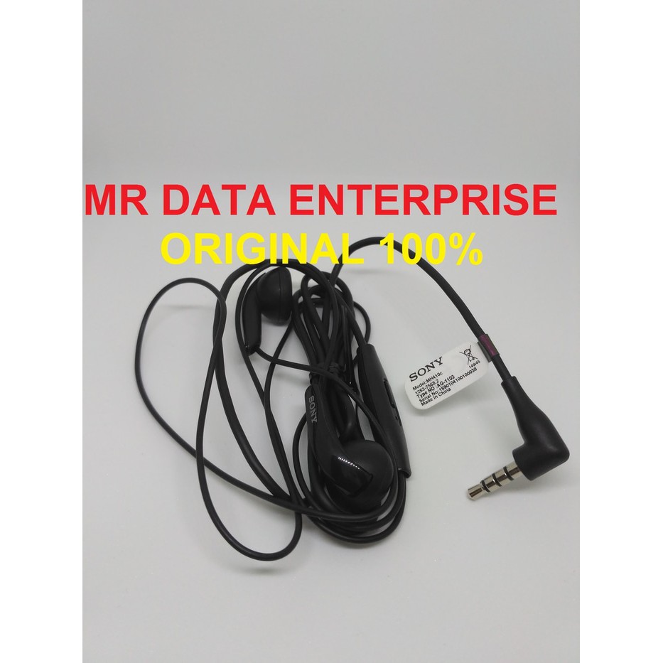 Promo Headset Earphone Handsfree Sony Xperia MH 410c MH410c Original 100  Murah