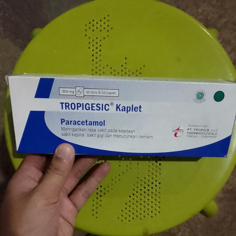 TROPIGESIC® Kaplet (Obat Sakit Kepala, Sakit Gigi, Demam)