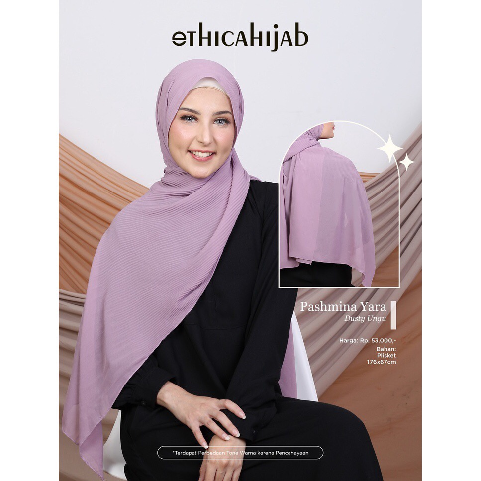 Hijab pashmina yara plisket by ethica