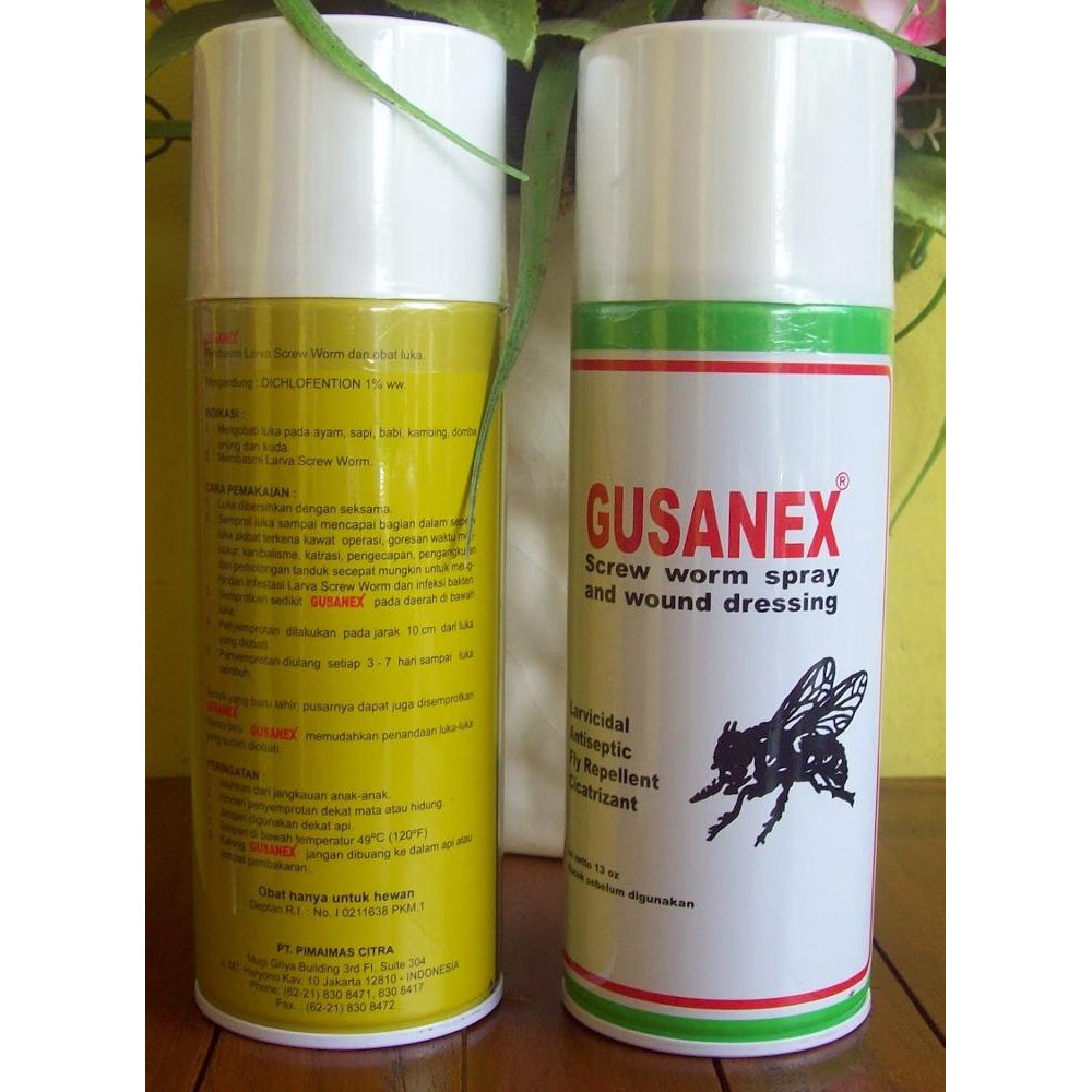 Gusanex Obat Semprot Luka Pada Hewan Anti Lalat Shopee Indonesia