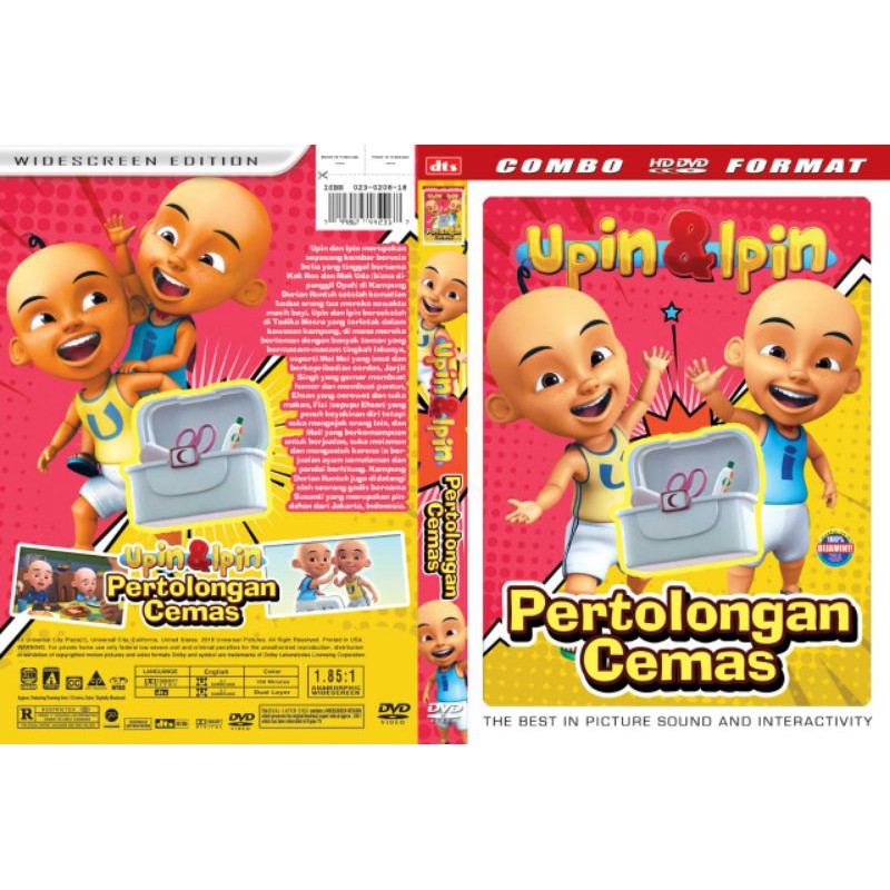 Kaset Film Upin Ipin Pertolongan Cemas