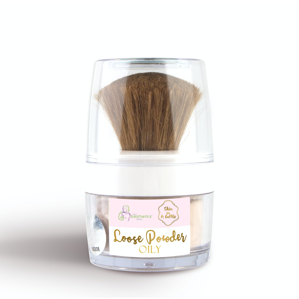 Skin In A Bottle Aesthetics Loose Powder with Brush