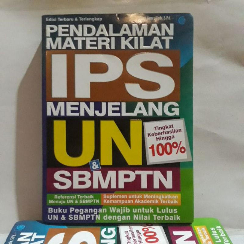 Jual Buku Bimbel Pendalaman Materi Kilat Ips Menjelang Un Sbmptn Shopee Indonesia