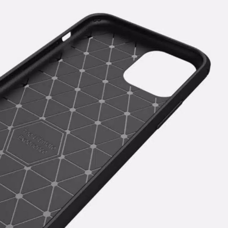Case Iphone 11 Ipaky Fiber Carbon Ultimatte Premium Quality