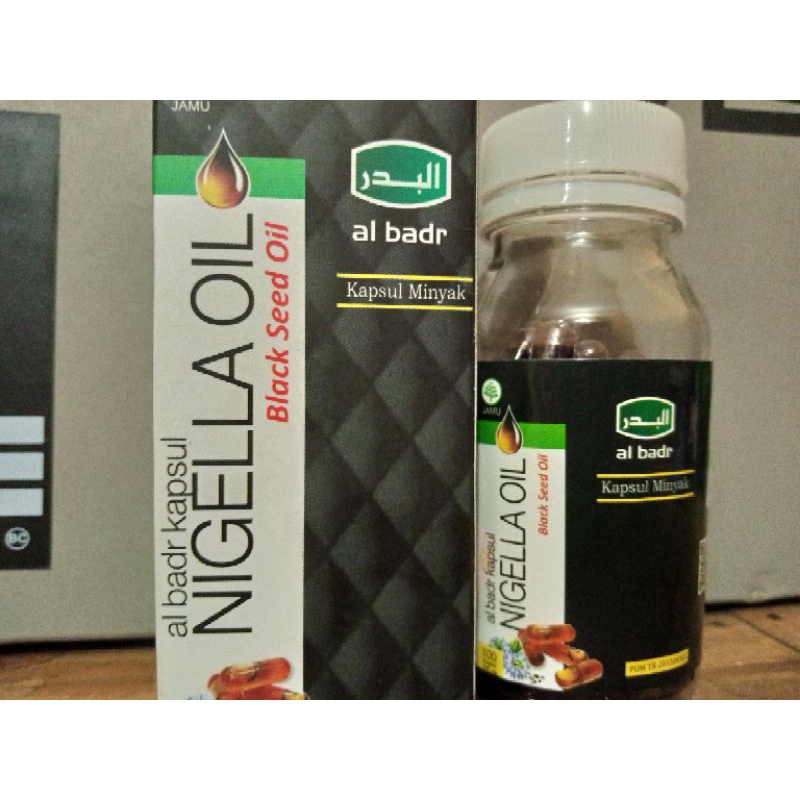 Kapsul minyak Habbatusauda al badr Nigella oil