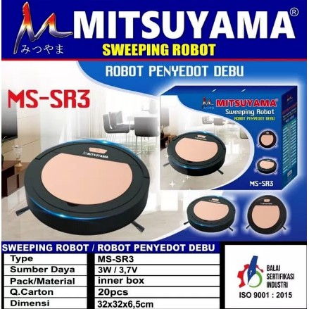 Robot Vacuum Cleaner Penyedot Debu
