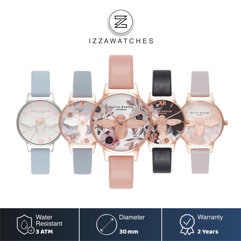 Jam Tangan Wanita Olivia Burton Midi 3D Bee