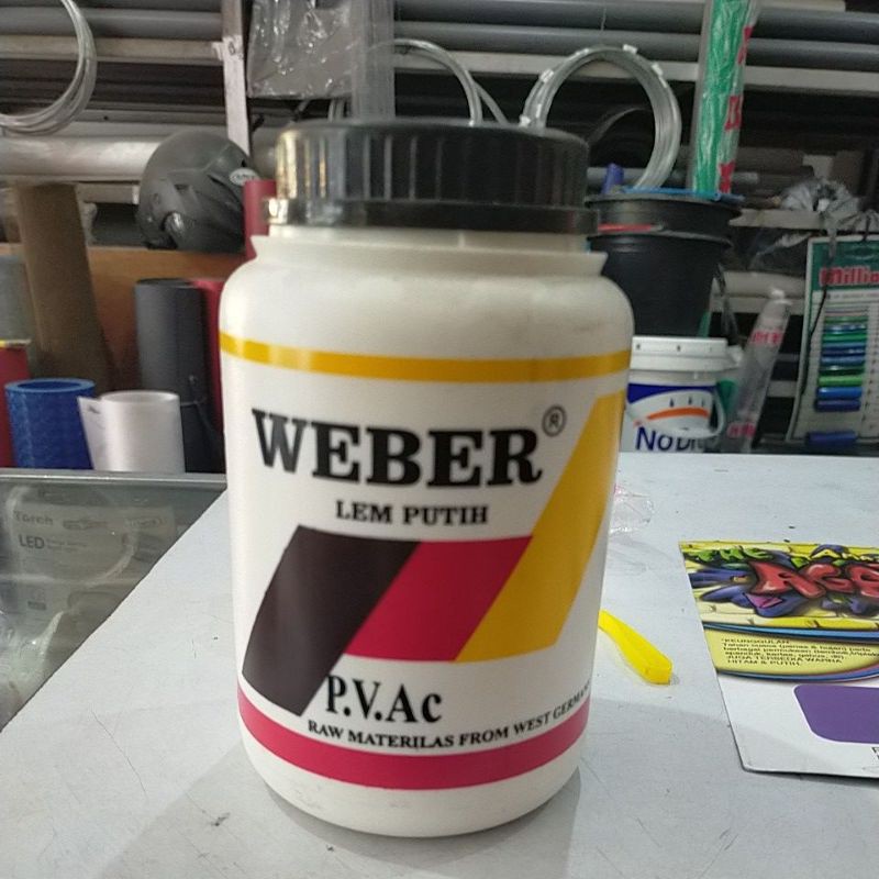 

Lem Weber putih botol. lem kayu jati. lem coraltex, wall paper